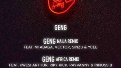 Mayorkun – Geng (Naija Remix) Ft MI Abaga x Vector x Sinzu x Ycee Lyrics