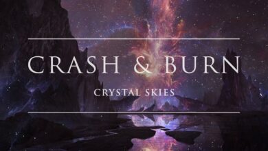 Crystal Skies – Crash & Burn lyrics