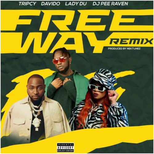 Tripcy – Freeway Remix Ft Davido x Lady Du & DJ Pee Raven