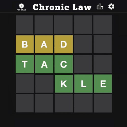 Chronic Law – Bad Tackle